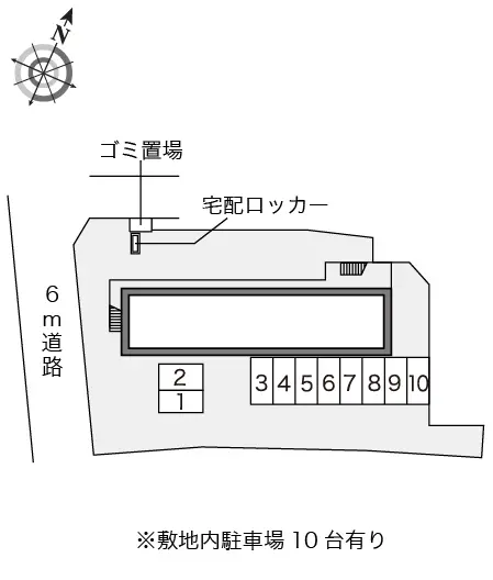 ★手数料０円★横浜市青葉区田奈町　月極駐車場（LP）